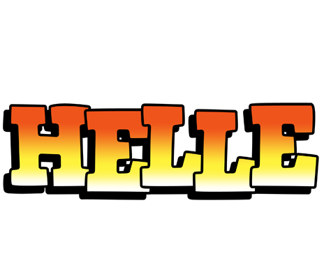 Helle sunset logo