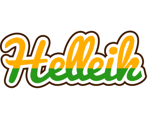 Helleik banana logo