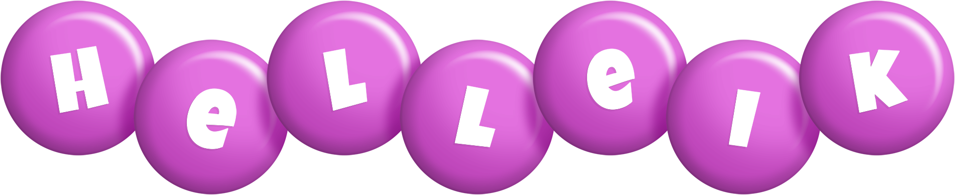 Helleik candy-purple logo