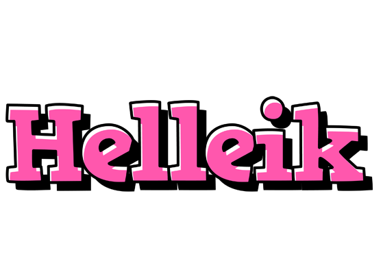 Helleik girlish logo