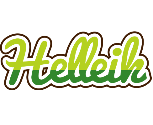 Helleik golfing logo
