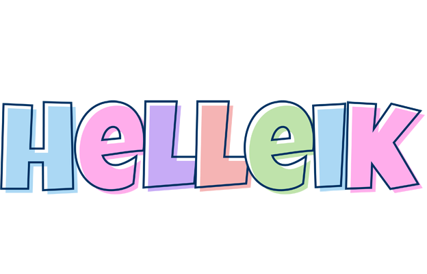 Helleik pastel logo