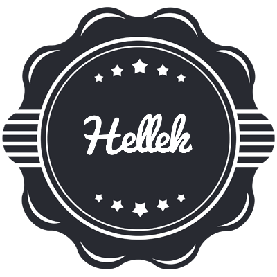 Hellek badge logo