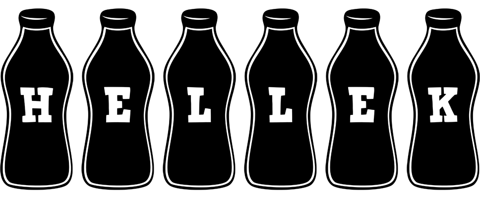 Hellek bottle logo