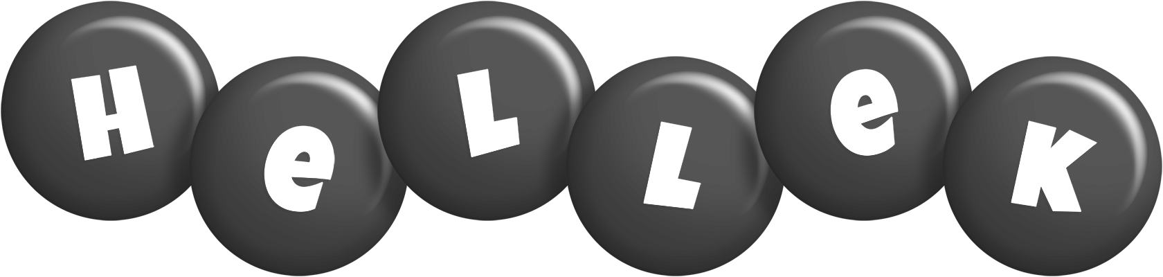 Hellek candy-black logo