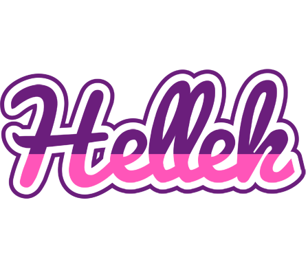 Hellek cheerful logo