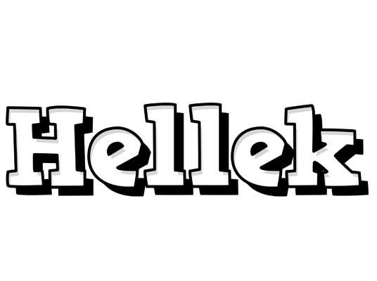 Hellek snowing logo