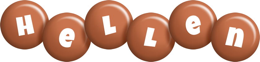 Hellen candy-brown logo
