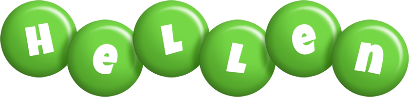 Hellen candy-green logo