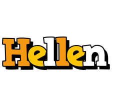 Hellen cartoon logo