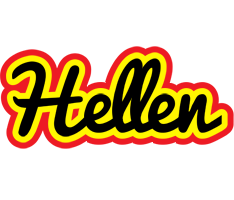Hellen flaming logo