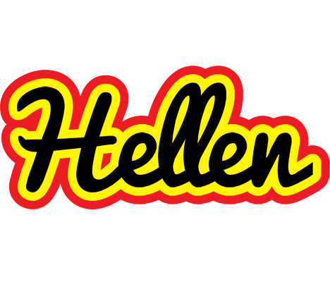 Hellen flaming logo