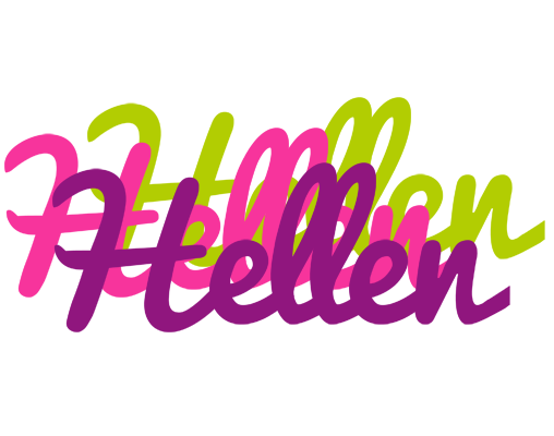Hellen flowers logo