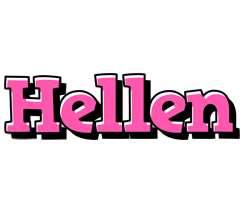 Hellen girlish logo
