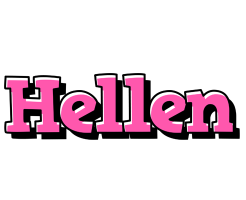Hellen girlish logo