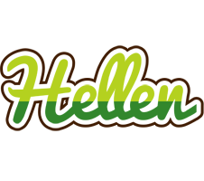 Hellen golfing logo