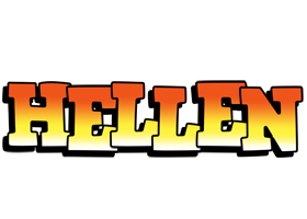Hellen sunset logo