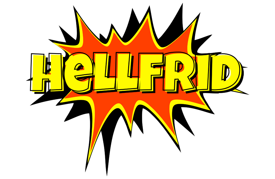 Hellfrid bazinga logo