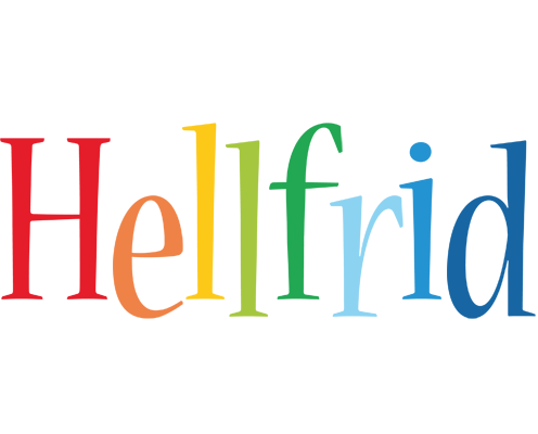 Hellfrid birthday logo