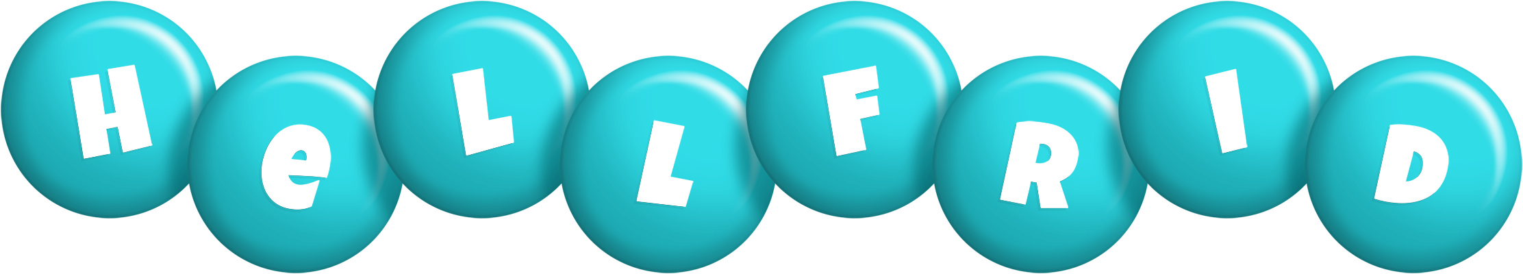 Hellfrid candy-azur logo