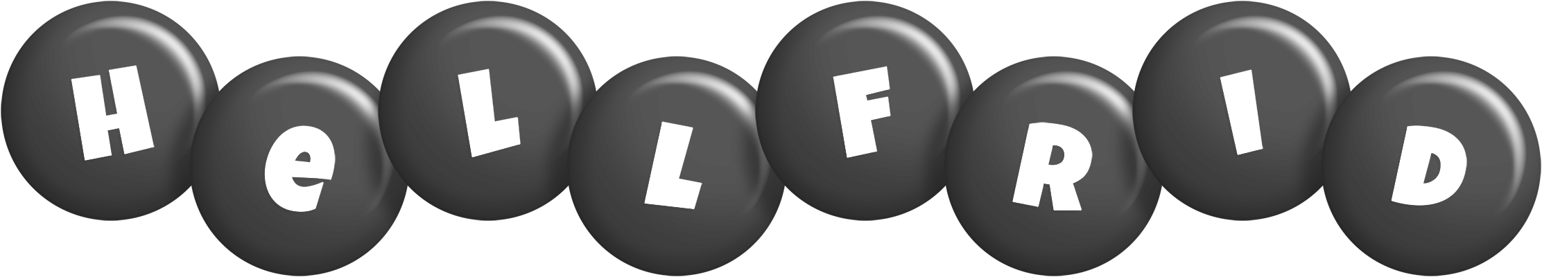 Hellfrid candy-black logo