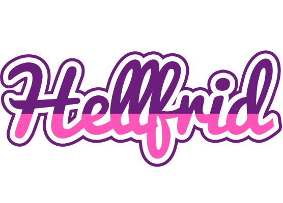Hellfrid cheerful logo