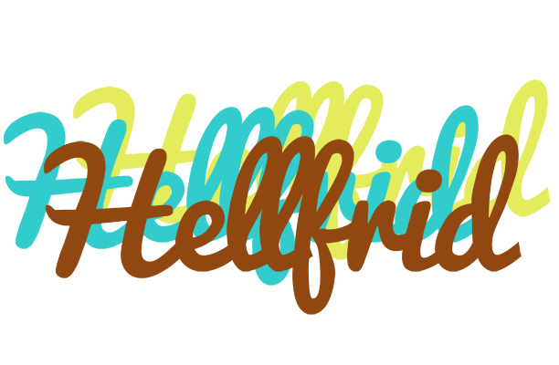 Hellfrid cupcake logo
