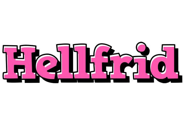 Hellfrid girlish logo