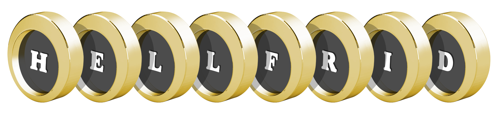 Hellfrid gold logo