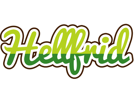 Hellfrid golfing logo