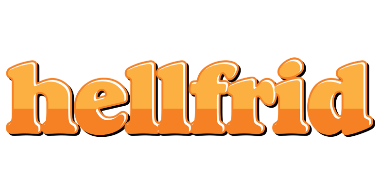 Hellfrid orange logo