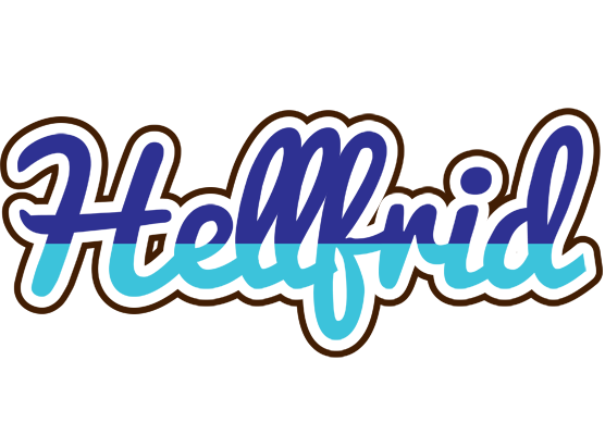Hellfrid raining logo