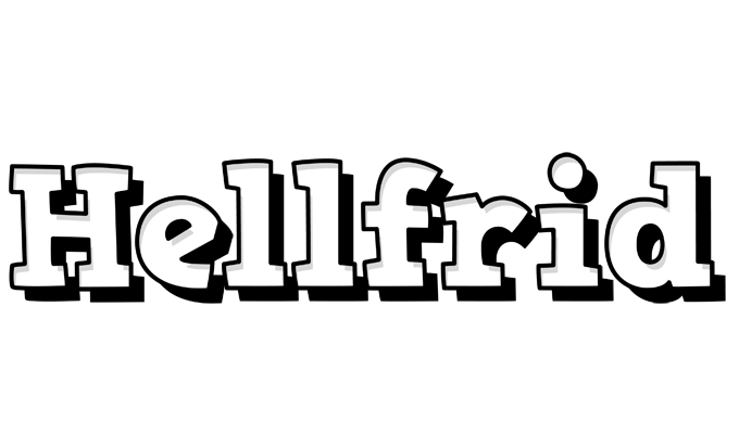 Hellfrid snowing logo