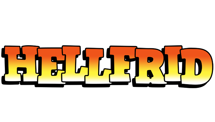 Hellfrid sunset logo