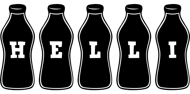 Helli bottle logo