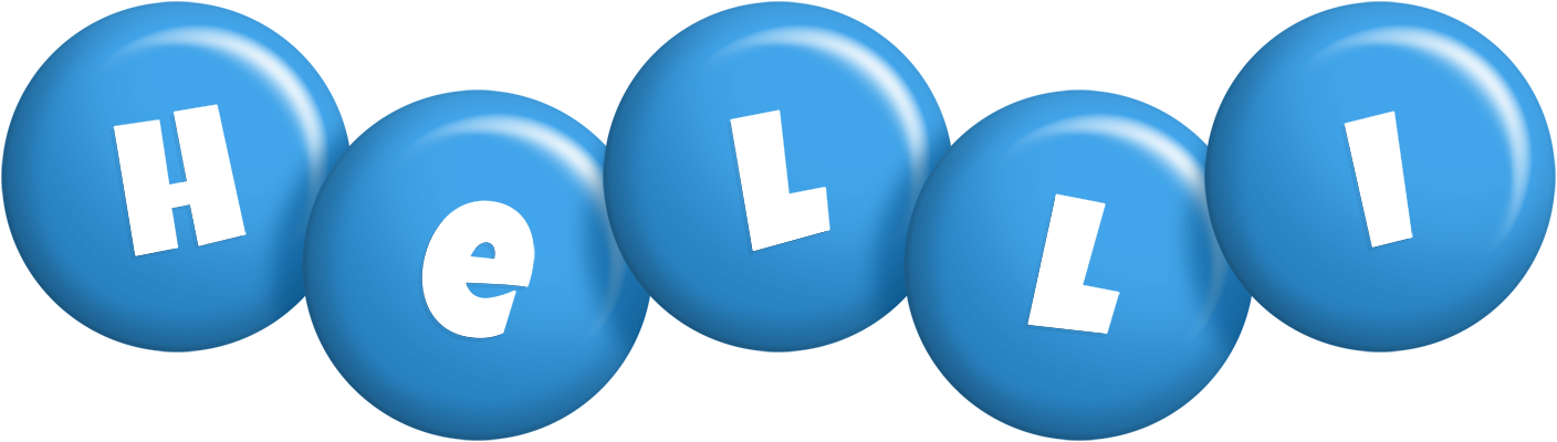 Helli candy-blue logo