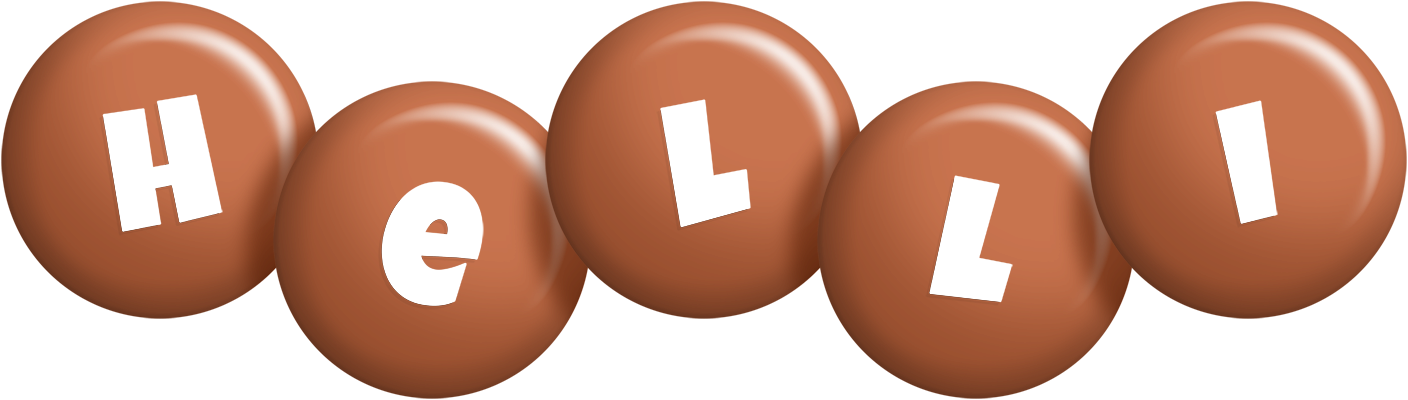Helli candy-brown logo