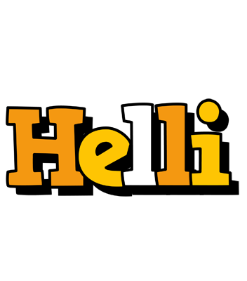 Helli cartoon logo
