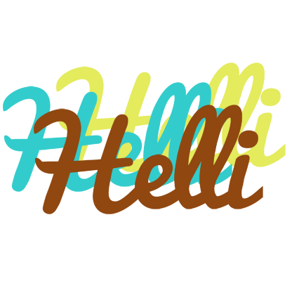 Helli cupcake logo
