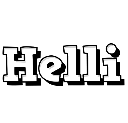 Helli snowing logo
