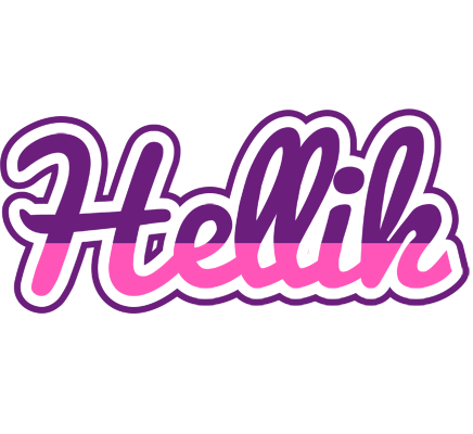 Hellik cheerful logo