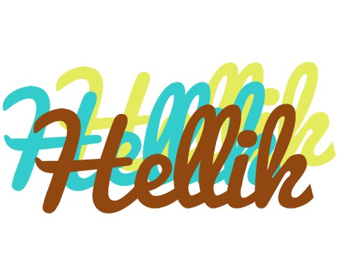 Hellik cupcake logo