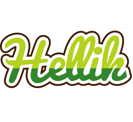 Hellik golfing logo