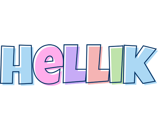 Hellik pastel logo