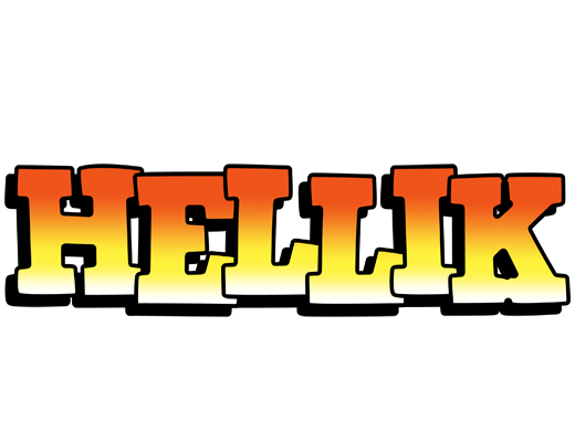 Hellik sunset logo