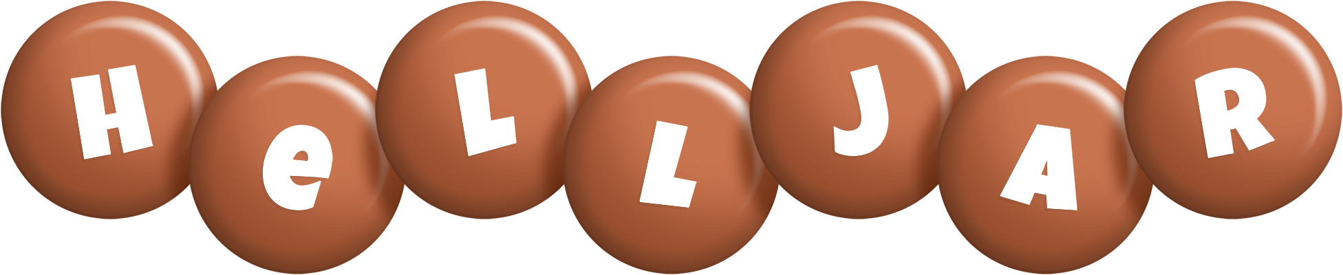 Helljar candy-brown logo