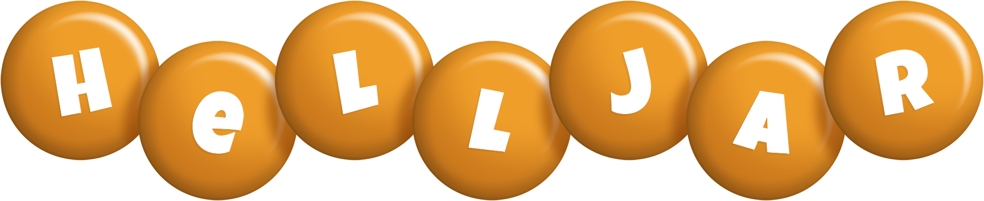 Helljar candy-orange logo