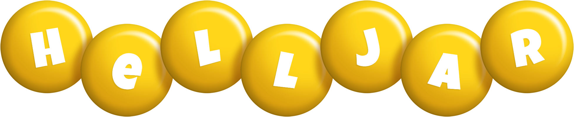 Helljar candy-yellow logo
