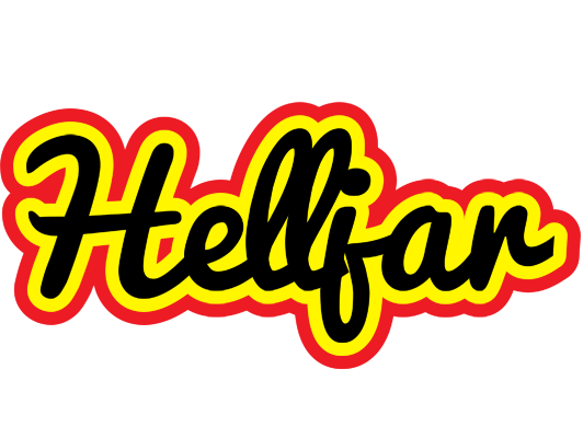 Helljar flaming logo