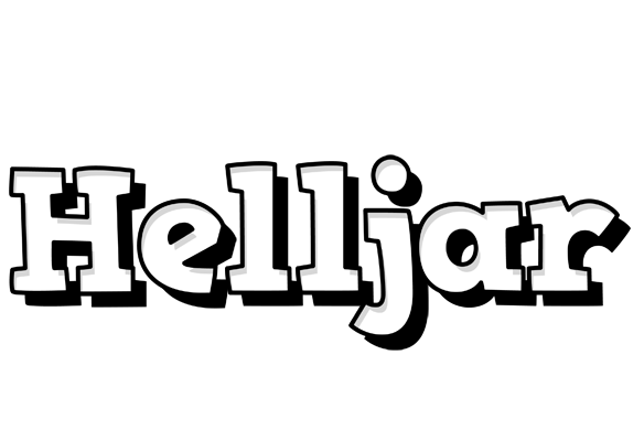 Helljar snowing logo